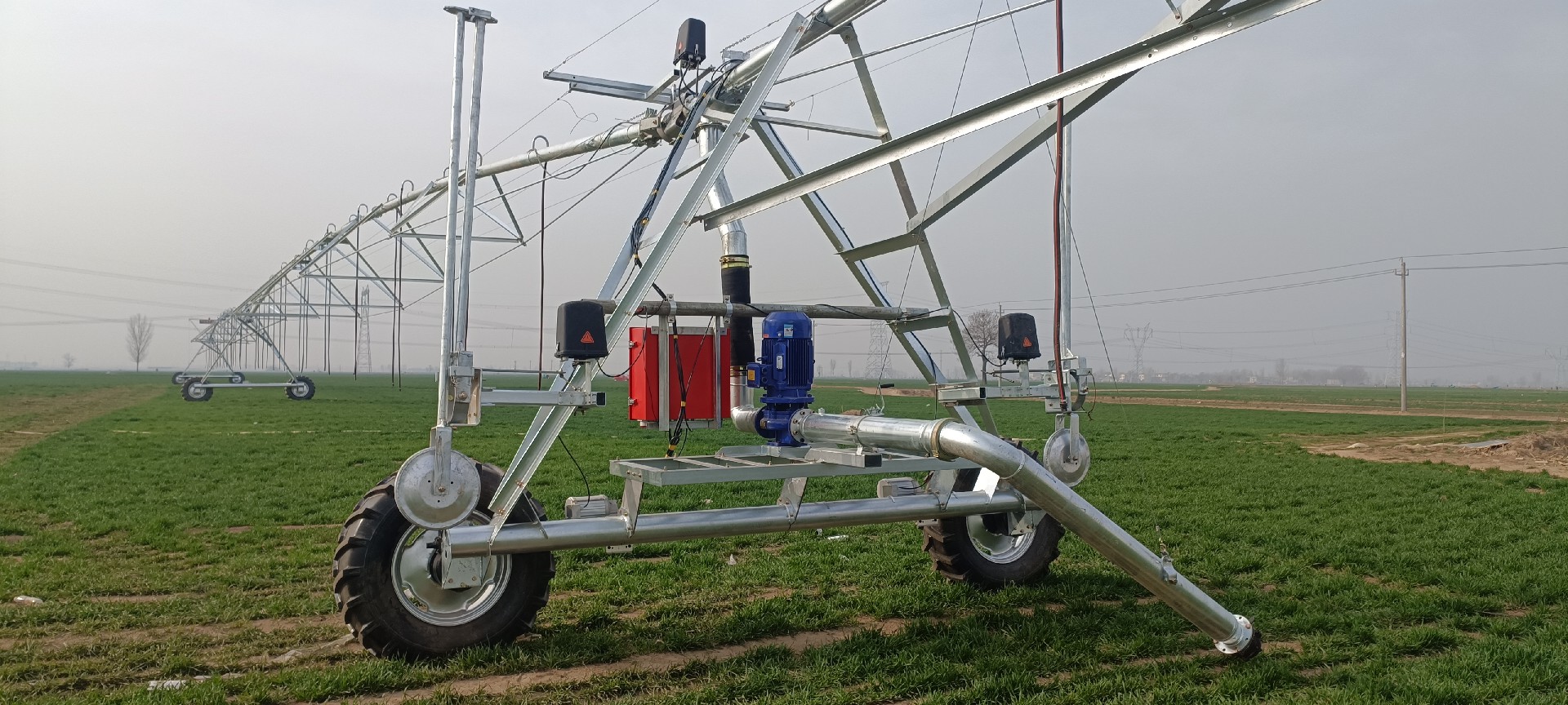 China Movable Agricultural Water Reel Sprinkler Irrigation System